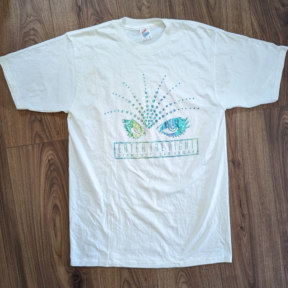 Vintage Stardust Las Vegas metallic graphic tee